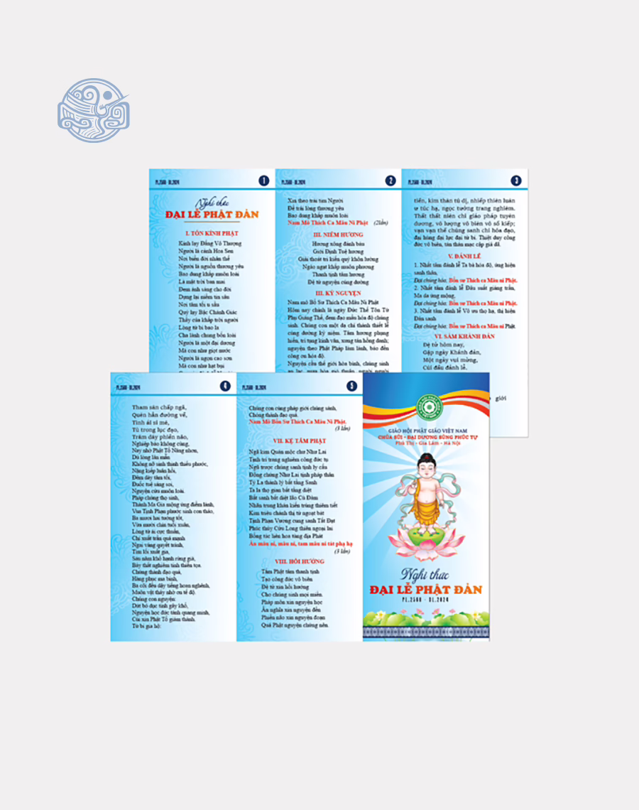 Tờ nghi thức mừng lễ Phật Đản - Ảnh 4