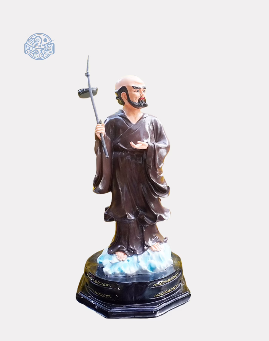 Tượng Đạt Ma Sư Tổ Bằng Composite, Cao 70cm