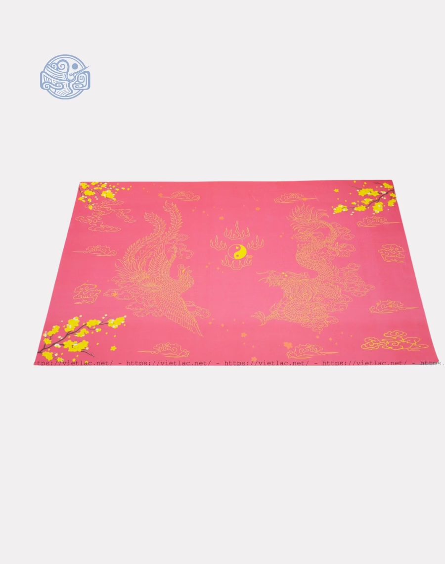 Giấy in sớ Việt Lạc RPHM nền hồng