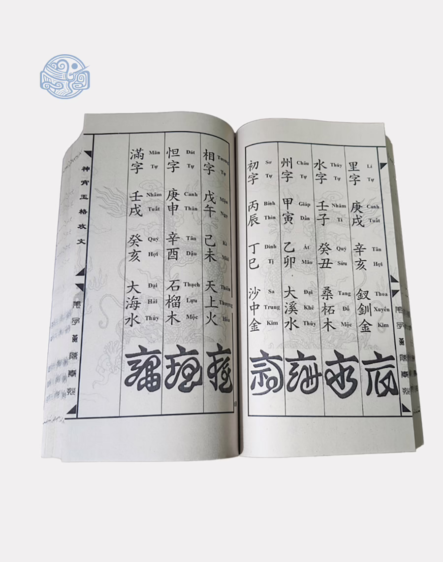 Thần Tiêu Ngọc Cách Công Văn Chữ Nho - Ảnh 4