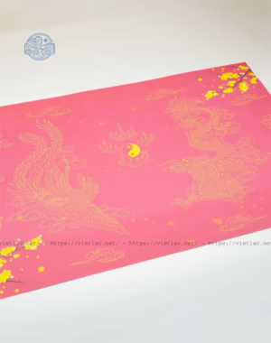 Tranh ông Hoàng Mười 40cm ép plastic