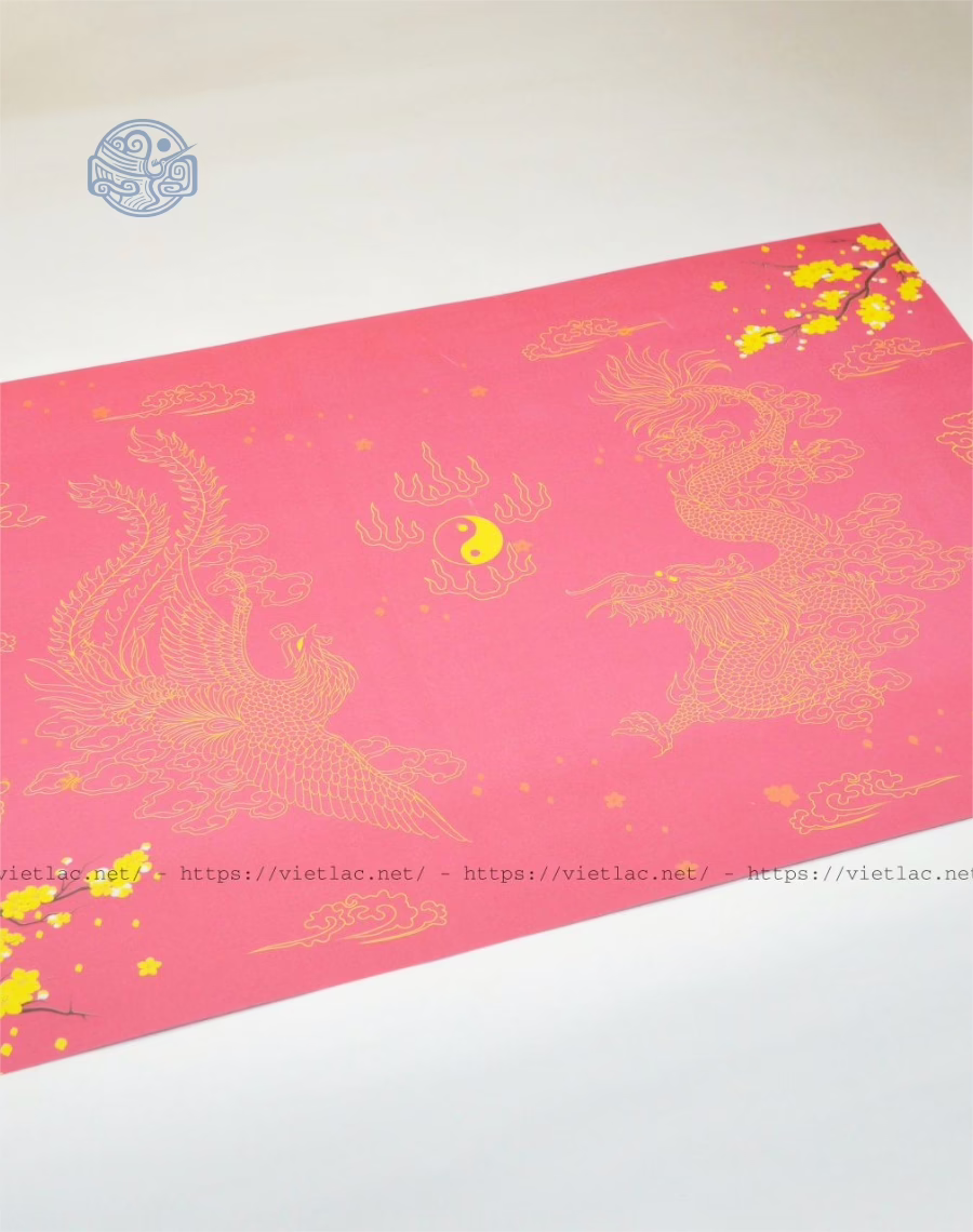 Giấy in sớ Việt Lạc RPHM nền hồng - Ảnh 3
