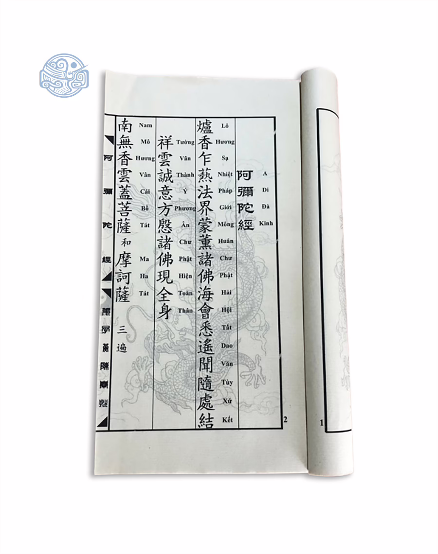 Sách từ bi tam muội sám pháp quyển tổng song ngữ xuyến chỉ - Ảnh 6