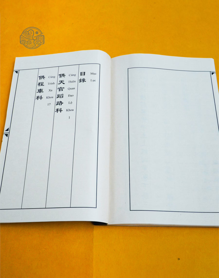 Bộ sách cúng độ dương (9 cuốn) song ngữ xuyến chỉ - Ảnh 39