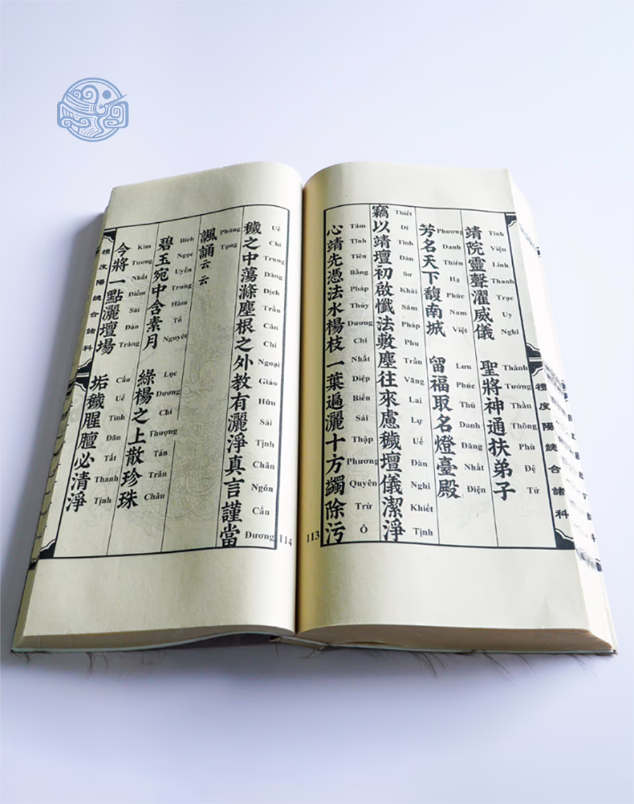 Sách khao luyện phật thánh binh tướng sai văn song ngữ xuyến chỉ - Ảnh 10