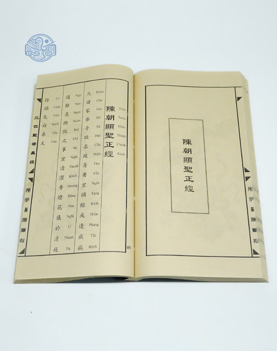 Sách Chính kinh diễn âm song ngữ tuyến chỉ - Ảnh 8