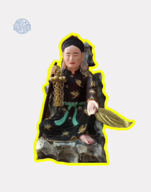 Tranh bà Chúa Bói nhựa xốp