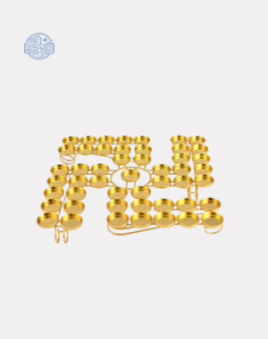 Đế nến Chữ Vạn 49 ngọn hợp kim