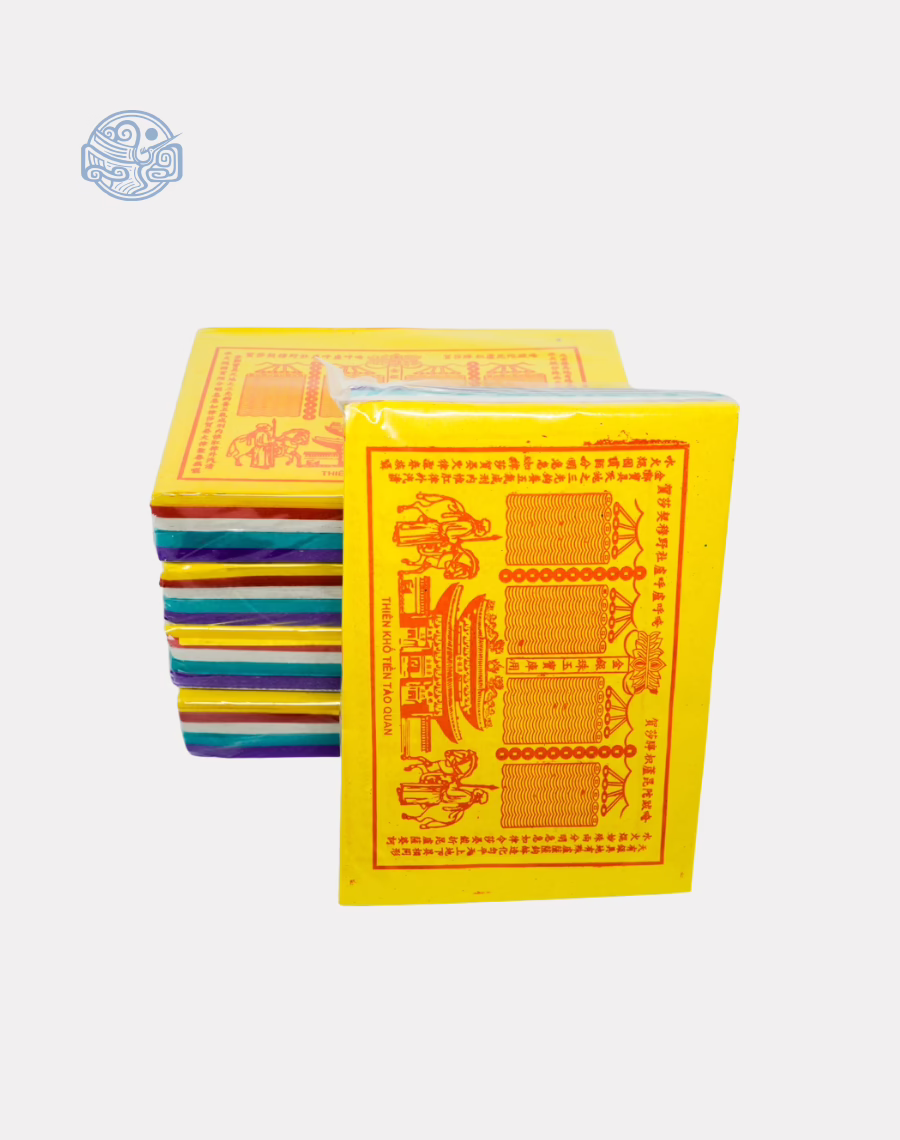 Giấy tiền tào quan 17x24cm 5 màu