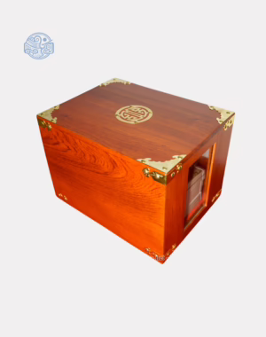 Hộp đựng sách 22x30cm gỗ gõ đỏ