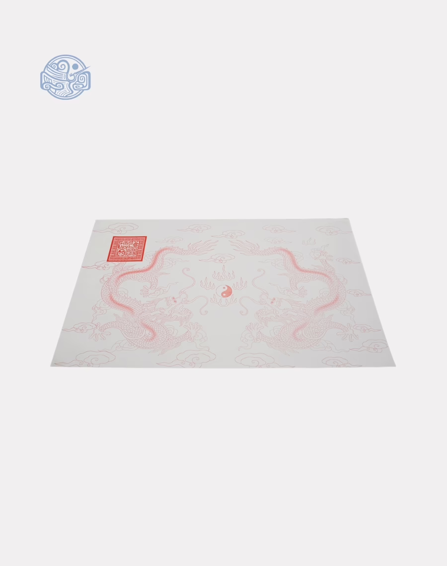 Giấy in sớ Việt Lạc rồng chầu RH nền trắng - Ảnh 2