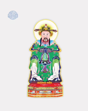 Tranh Quan Đương Niên ép plastic