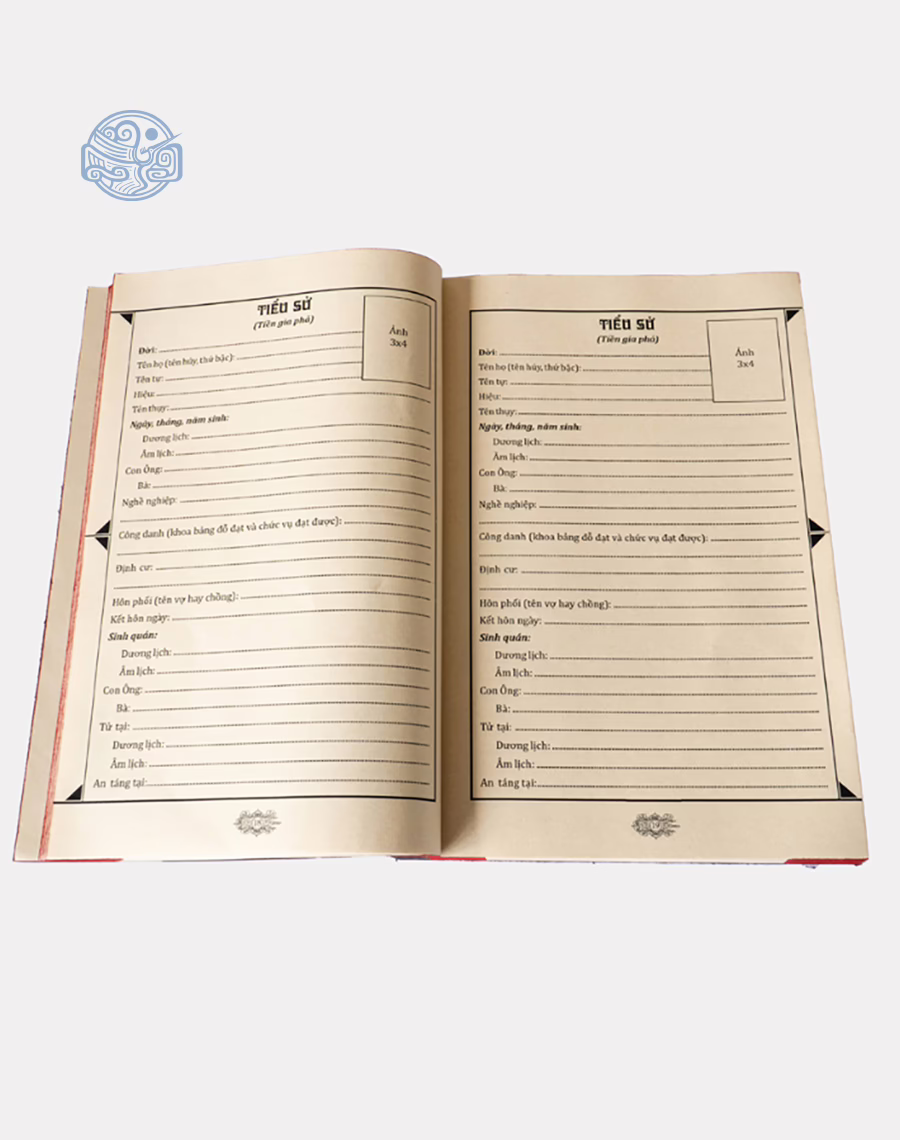 Sổ ghi gia phả - Ảnh 7