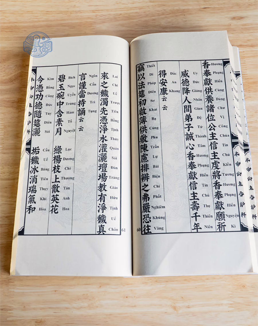 Cúng Tam Vị Thánh Mẫu Khoa Song ngữ Xuyến Chỉ - Ảnh 7