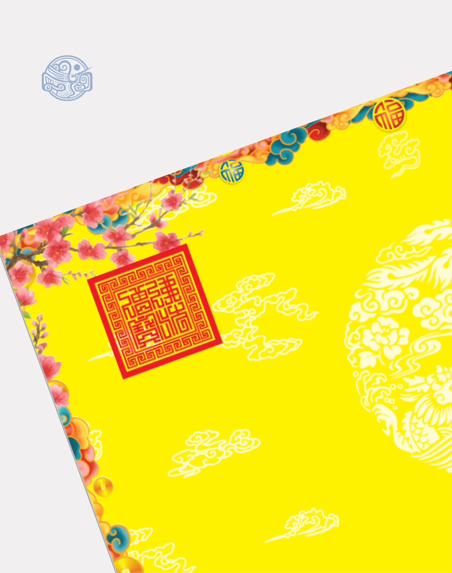 Giấy in sớ Tài Lộc Nghinh Xuân nền vàng - Ảnh 3