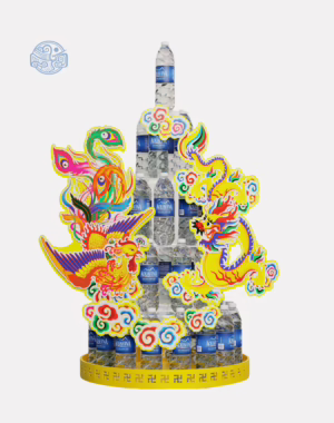 Bộ rồng phượng trang trí 40cm