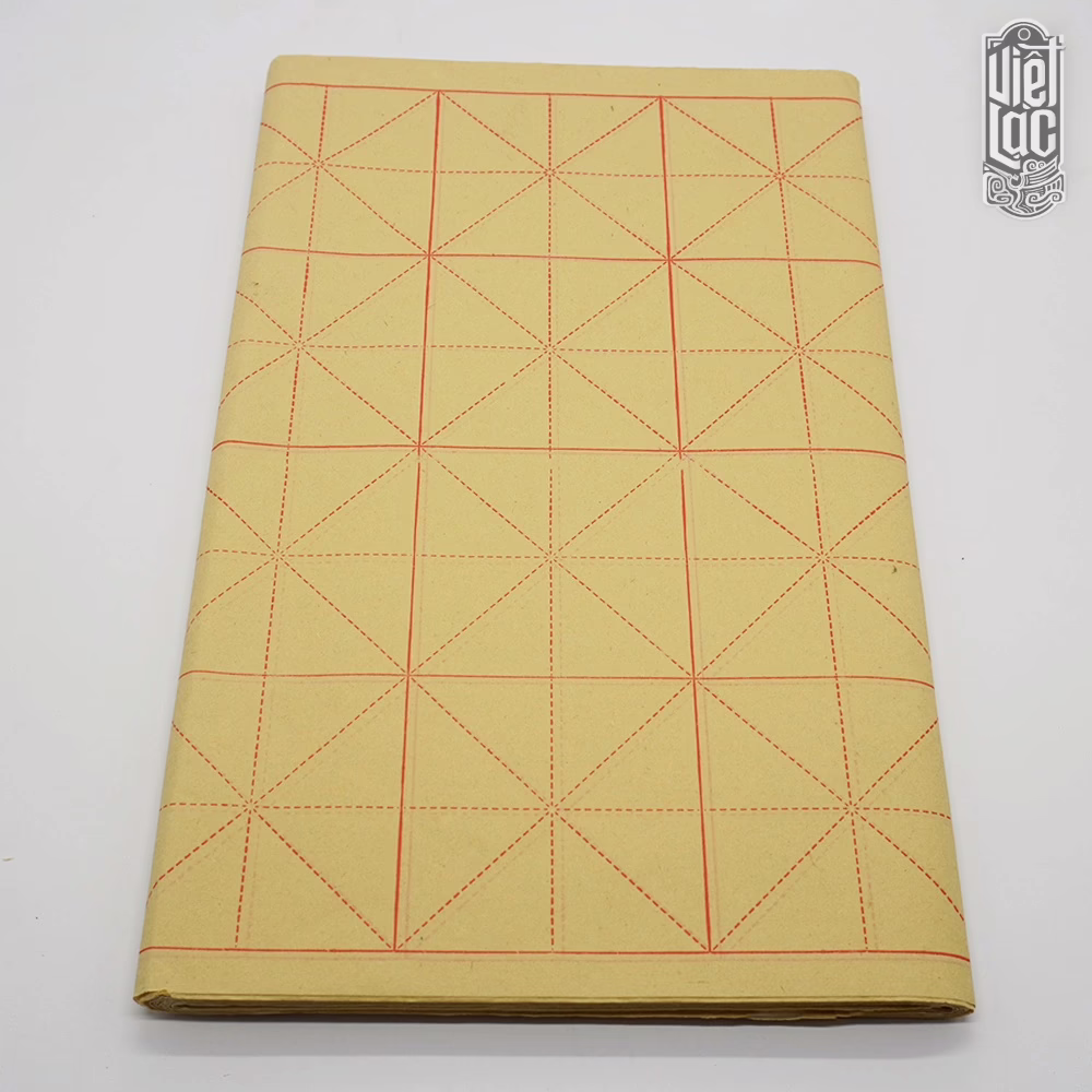 Giấy Tập Viết Thư Pháp Ô Mễ 9x9cm (28 ô) 70 tờ