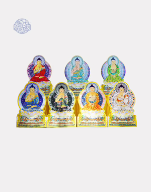 Bộ tranh Thất Phật chất liệu nhựa xốp