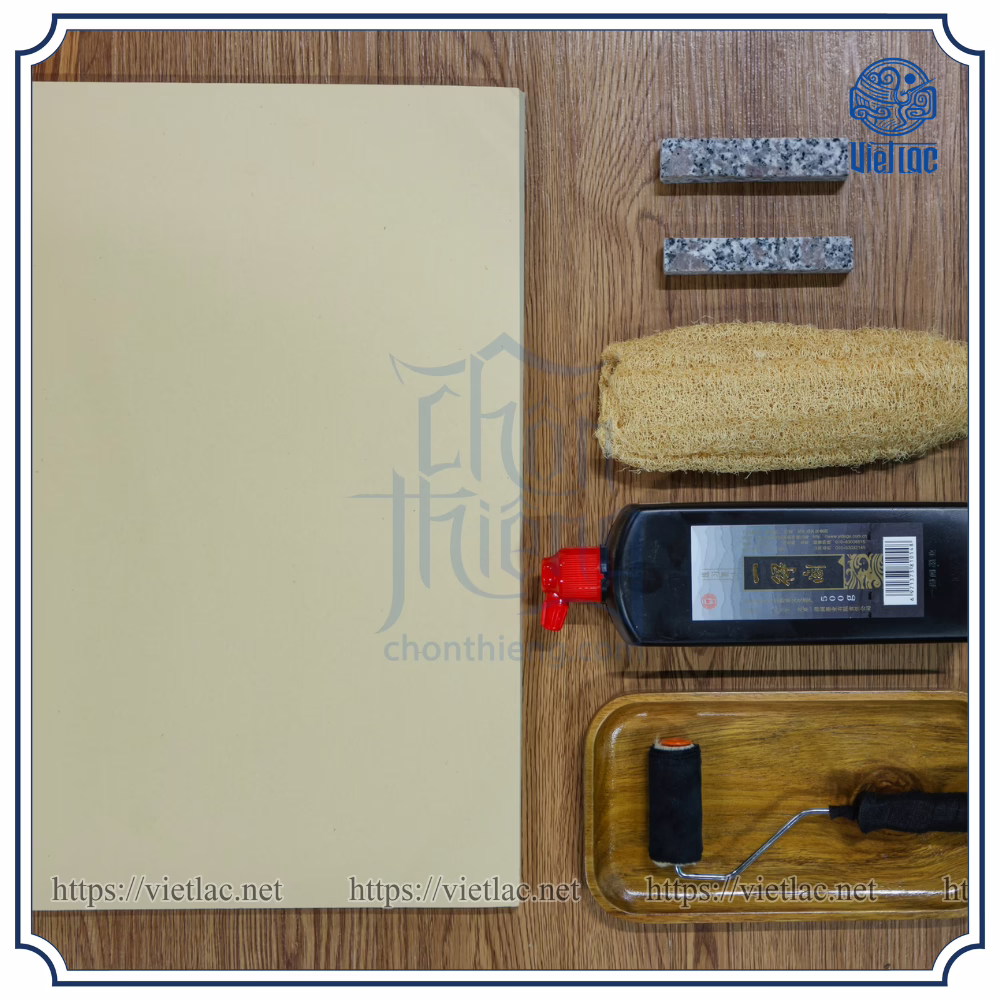 Khay đựng mực gỗ - Ảnh 3