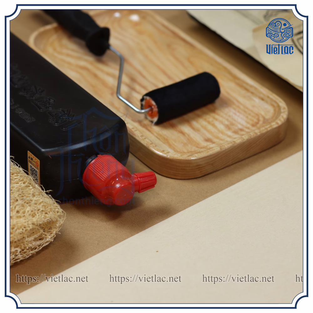 Khay đựng mực gỗ - Ảnh 4