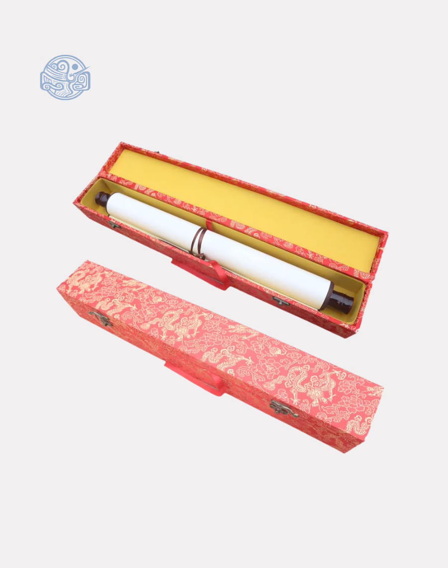 Hộp đựng sắc phong 70x7x7cm bọc gấm - Ảnh 2